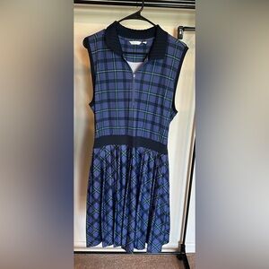 💚Lady Hagen Women's Pleated Sleeveless Golf Dress